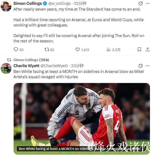 本怀特伤停至少1月!枪手参与竞购波兰边路天才 本怀特伤停至少1月!枪手参与竞购波兰边路天才