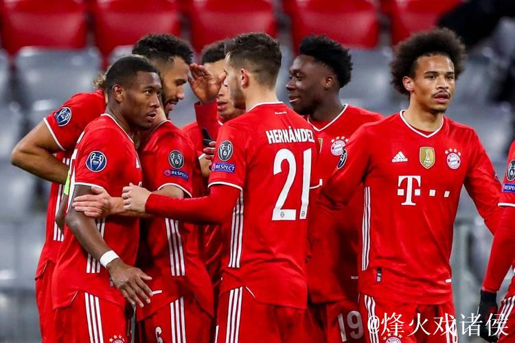 阿森纳力克拜仁，上演欧冠焦点战